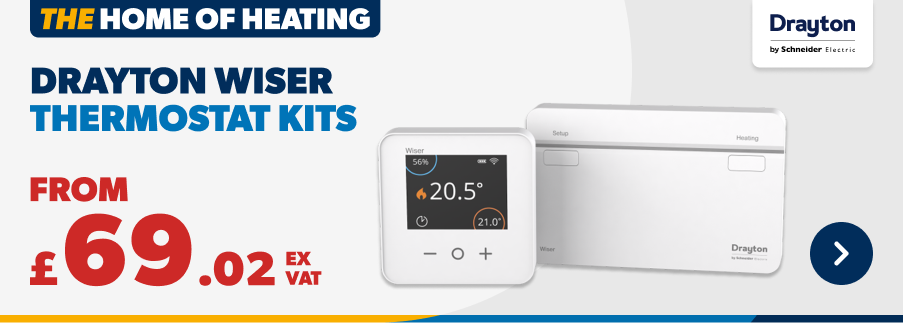 from £69.02 ex VAT Drayton Wiser Thermostat Kits 