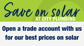 Save on Solar with a City Plumbing Trade Account