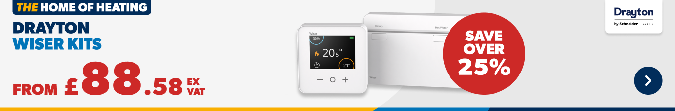 From £88.58 ex VAT Drayton Wiser Kits - Save over 25% 