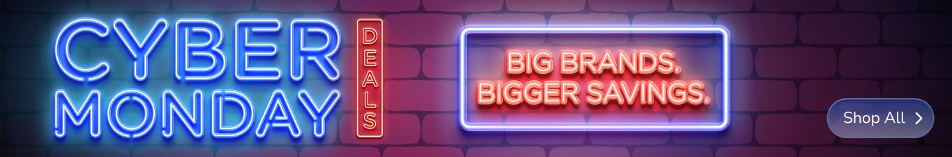 Cyber Monday Deals. Big brands. Bigger savings.