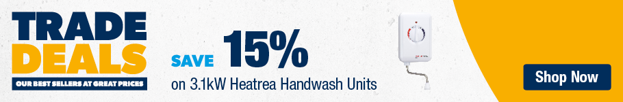 Save 15% on 3.1kw Heatrae Handwash units