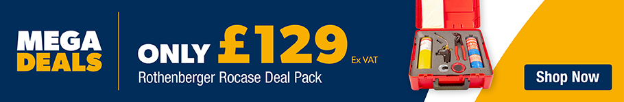 Only £129 ex VAT on Rothenberger Rocase Deal Pack at city plumbing