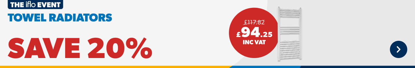 Iflo Event Save 20% on Towel Radiators 