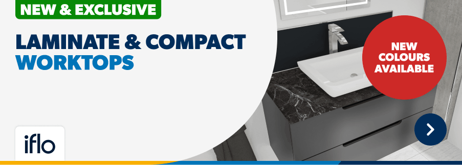 Laminate & Compact Worktops. New colours Available. Shop Now