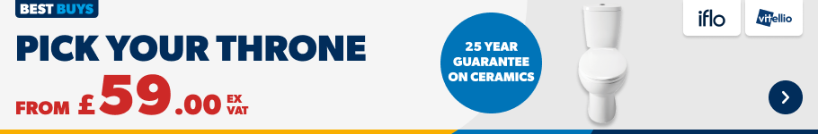 Pick your throne. From £59.00 Ex VAT. Shop Now