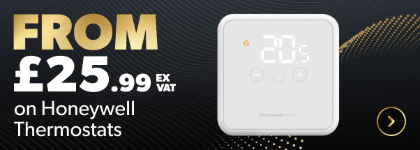 From £25.99 ex vat on Honeywell Thermostats 