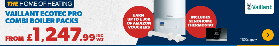 Vaillant Ecotec Pro boiler packs include a senohome thermostat*