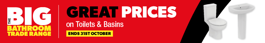 Great prices on Toilets & Basins at City Plumbing