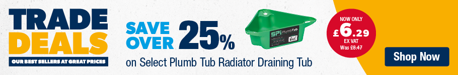 Save over 25% on Select Plumb Tub Radiator Draining Tub at City Plumbing
