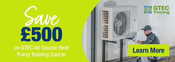 Save £500 on GTEC Air Source Heat Pump Training Source