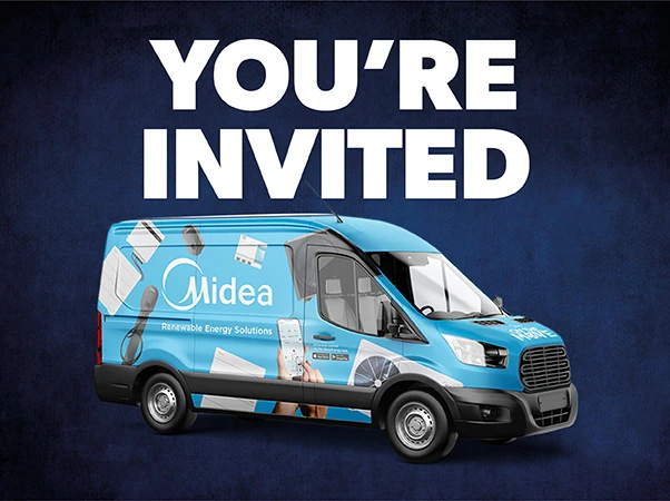 You're invited midea roadshow