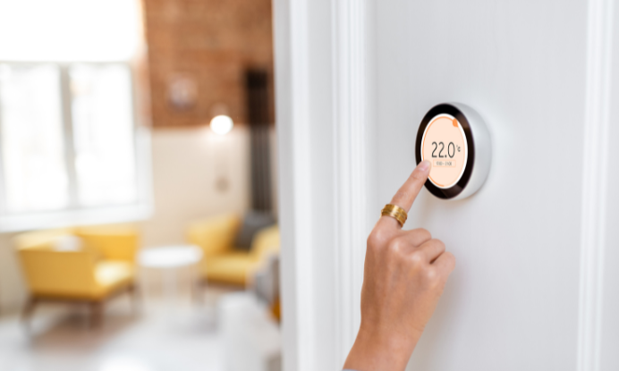 Image of a Smart Thermostat at City Plumbing