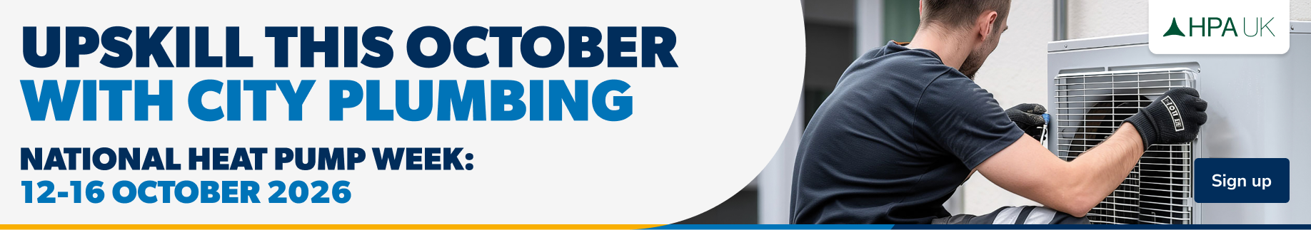 Upskill with City Plumbing during national heat pump week