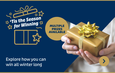 Tis the season for winning. Explire How you can win all winter log.  Find out More