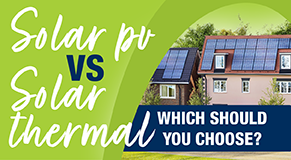 Link to 'What's the difference between Solar PV vs Solar Thermal?' guide