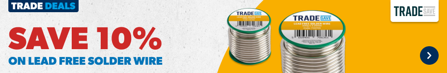 Trade Deals. Save 10% on Trade Save lead free solder wire. Shop now
