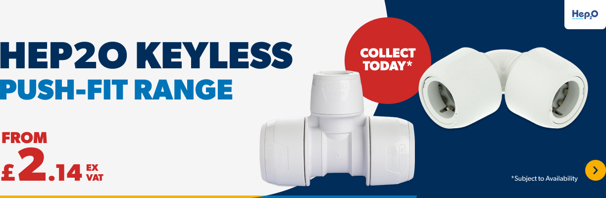 Hep2o Keyless Push-Fit Range. Collect Today subject to availability, Shop Now