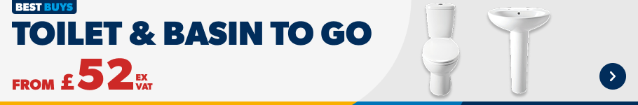 Toilet & Basin to go from £52 Ex VAT. Shop Now