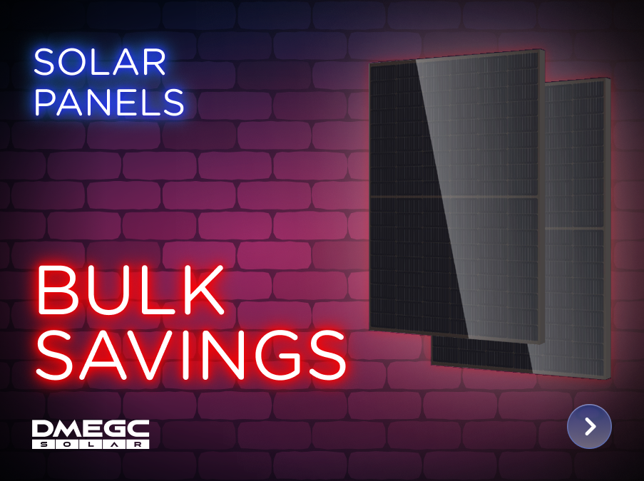 Black Friday Solar Panel Bulk Savings
