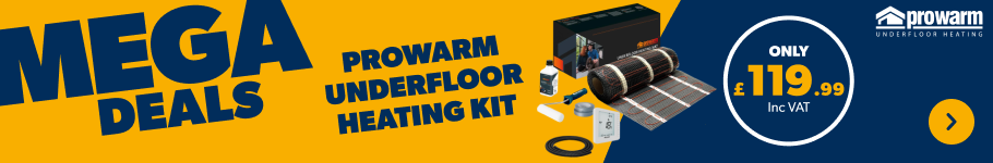 Mega Deals. Prowarm Underfloor Heating Kit Only £119.99 Inc VAT. Shop Now