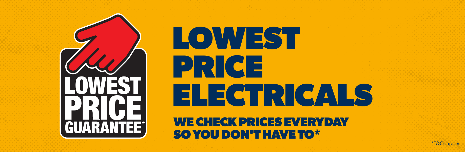 Lowest price electricals