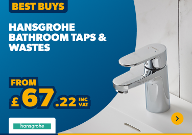 Hansgrohe Bathroom Taps & Wastes From £67.22 inc VAT. Shop Now