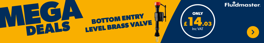 Mega Deals. Bottom Entry Level Brass Valve Only £14.03 Inc VAT. Shop Now