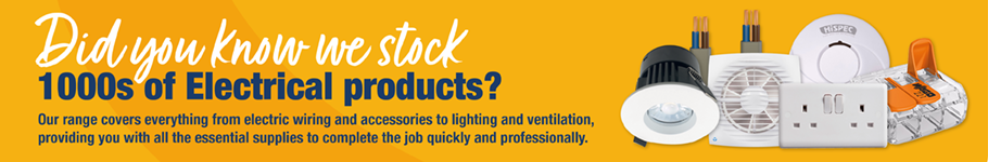 did you know we stock 1000s of electrical products?