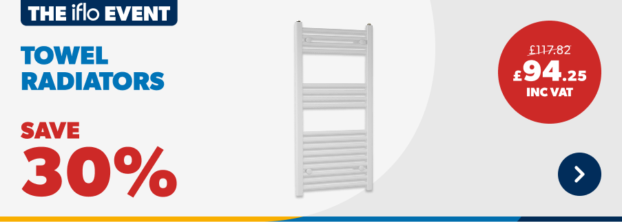Iflo Event Save 30% on Towel Radiators 