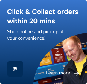 Click & Collect within 20 mins. Shop online and pick up at your convenience! Learn More