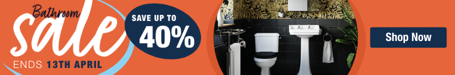 Shop now and save up to 40% with our Bathroom Sale at City Plumbing