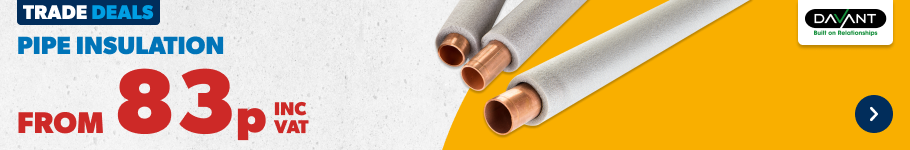 Trade Deals. Davant Pipe insulation. From 83p. shop now