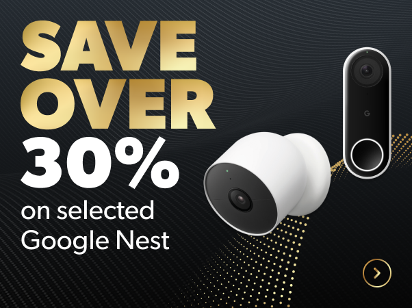 save over 30% on selected google nest shop here