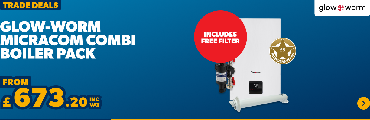 Glow-worm micracom boiler packs from £643.20 inc vat. Shop Now