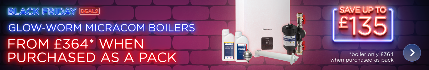 Glow-worm micracom boilers from £364 when purchased as a pack