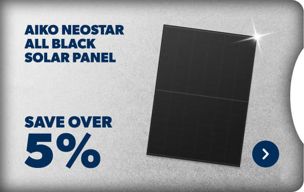 Aiko Neostar All Black Solar Panel Save Over 5%