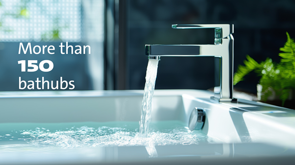 How much water is wasted waiting for hot water?