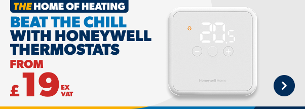 Honeywell Thermostats from £19 ex VAT Beat The Chill with City Plumbing
