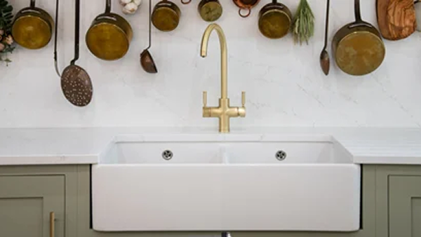 Rangemaster kitchen sink and tap