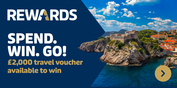 Rewards travel vouchers