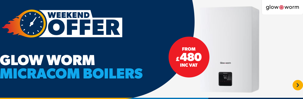 WEEKEND OFFER - Glow-worm Micracom Boilers from £480 inc vat