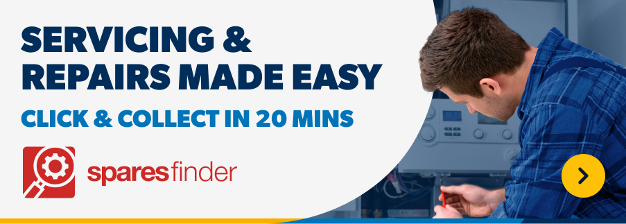 Servicing & repairs made easy Click & Collect in 20 mins spares finder
