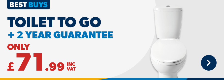 Toilet to go + 2 year guarantee only £71.99 inc vat
