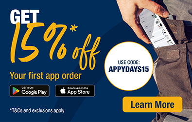 Get 15% off your first app order use code APPYDAYS15