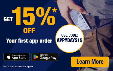 Get 15% off your first app order use code APPYDAYS15