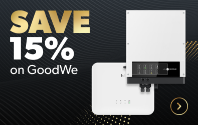 save 15% on GoodWe this black friday 