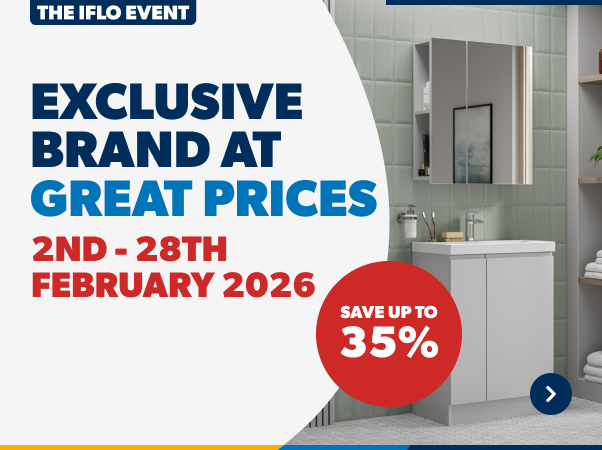 The iflo Event. Exclusive brands at great prices. 2nd - 28th February 2026. Shop Now
