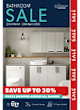 Bathroom sale