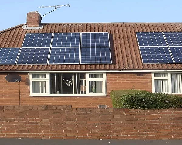 Solar on residential house