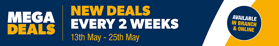 Mega deals - new deals every 2 weeks 